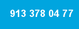 913 378 04 77 913 378 04 77